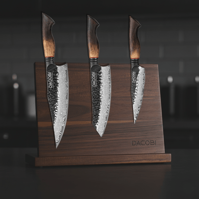 Kolekcia Ragnarok, Profesionálne nože, 67-vrstvová damašková oceľ