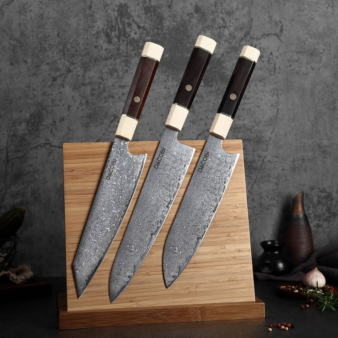 Kolekcia Rosen, Profesionálne nože, 67-vrstvová damašková oceľ