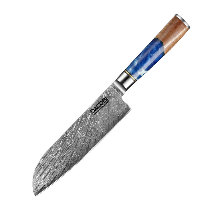 Nôž Santoku C3, damašková oceľ - DACOBI.sk