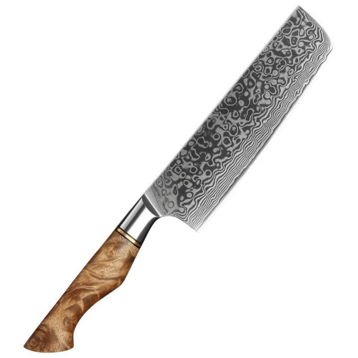 Nôž Nakiri C64, Damašková oceľ, 18 cm