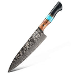 Kuchársky nôž C67, Damašková oceľ, 21.5 cm