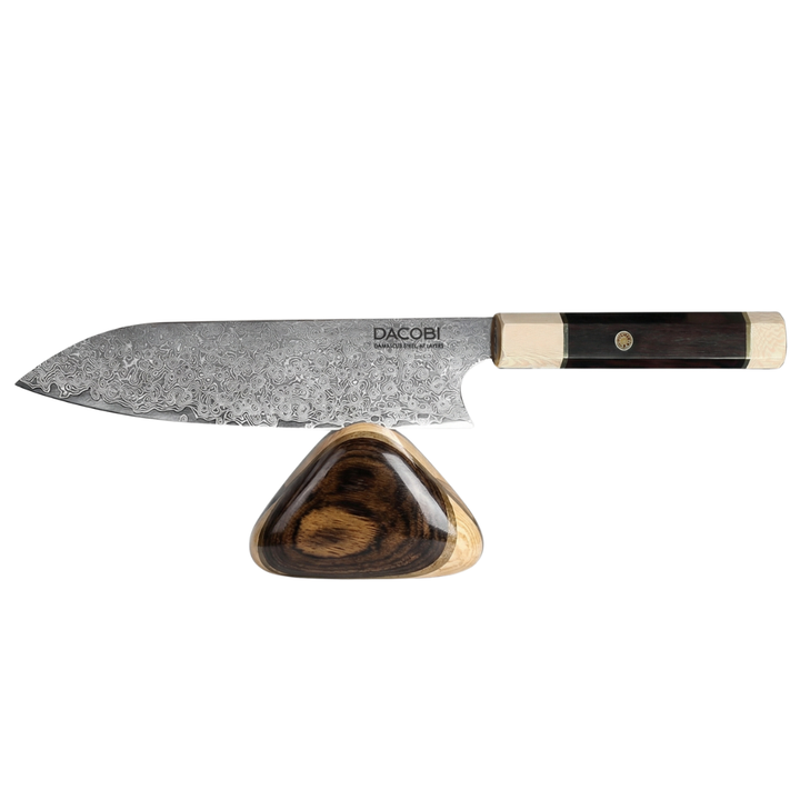 Nôž Santoku C12, damašková oceľ