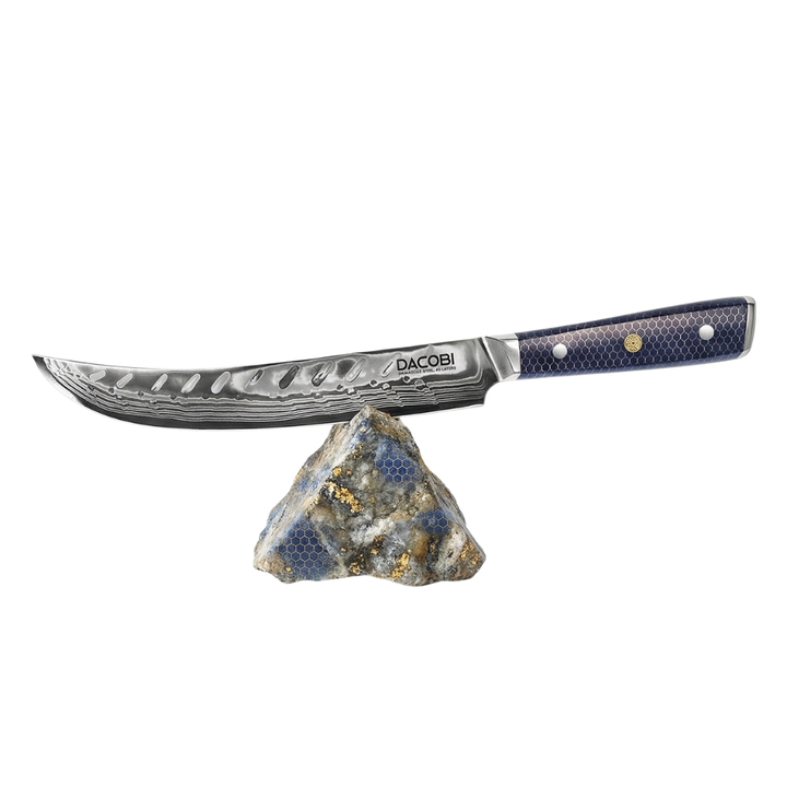 Mäsiarsky nôž C18, Damašková oceľ, 25.5 cm