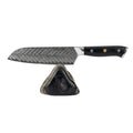 Nôž Santoku C26, Damašková oceľ, 17 cm