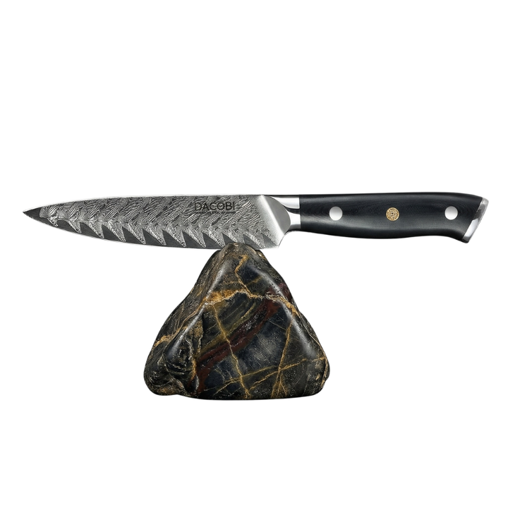 Univerzálny nôž C27, Damašková oceľ, 13 cm