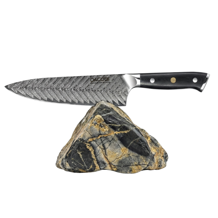 Kuchársky nôž C29, Damašková oceľ, 20 cm