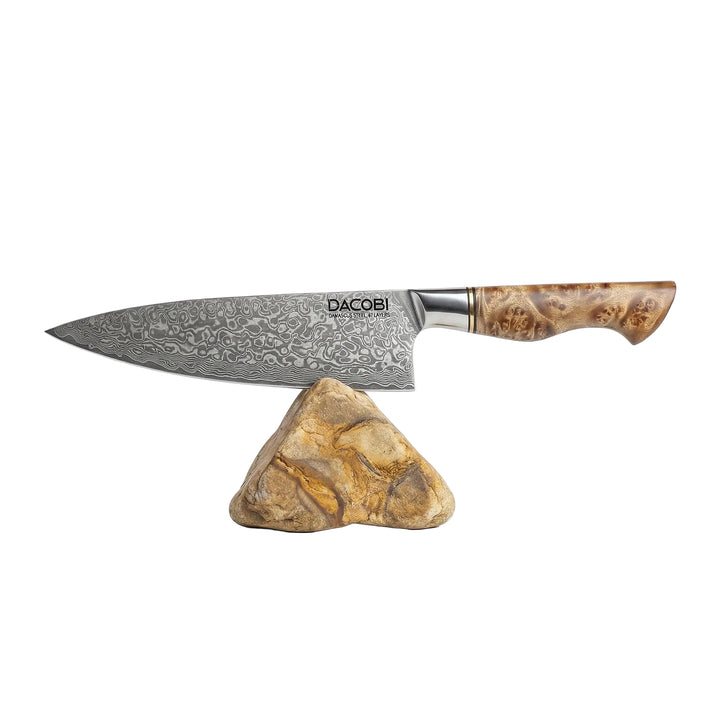 Kuchársky nôž C35, Damašková oceľ, 21 cm