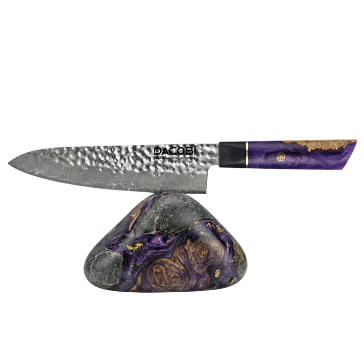 Kuchársky nôž C49, Damašková oceľ, 20.5 cm