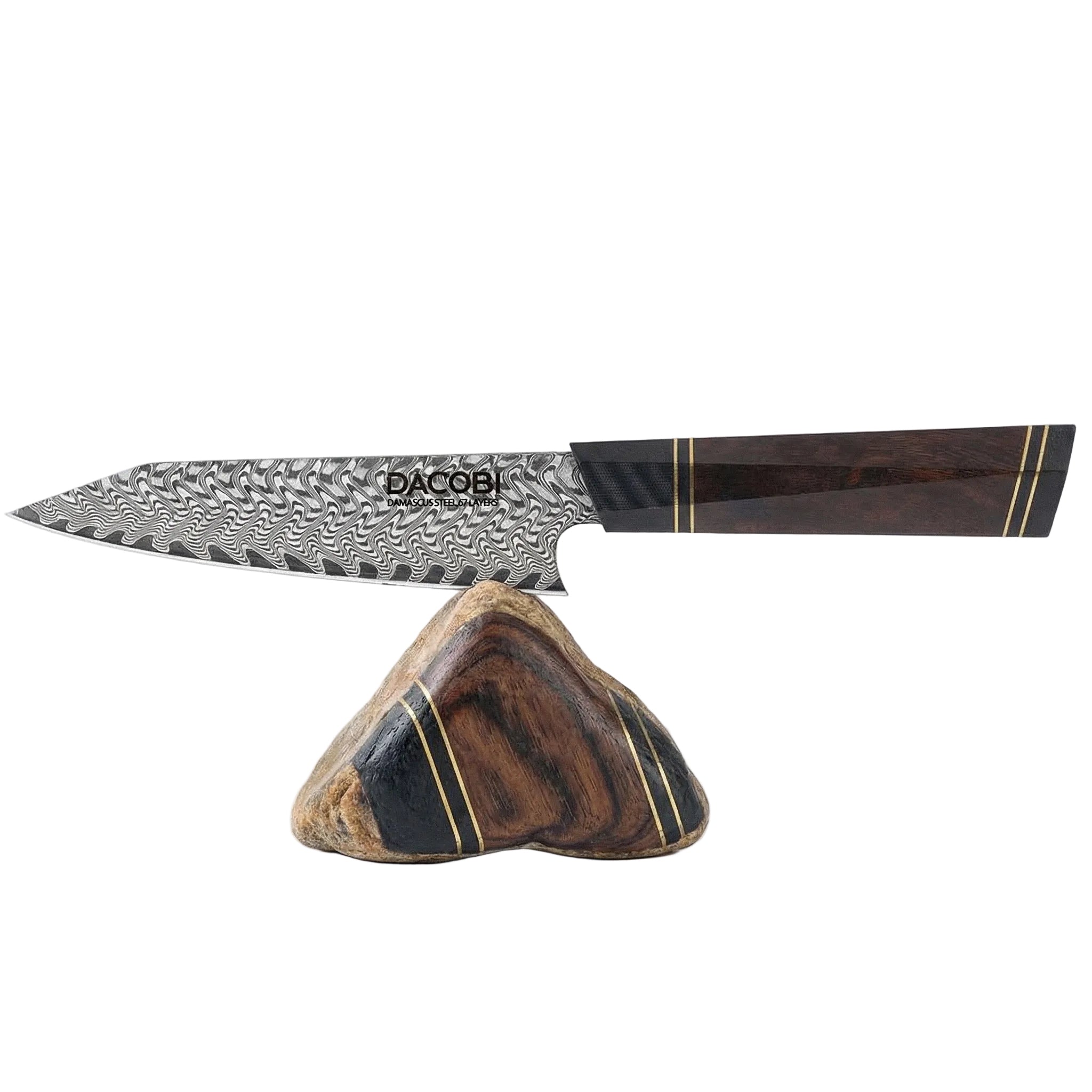 Univerzálny nôž C56, Damašková oceľ, 13 cm