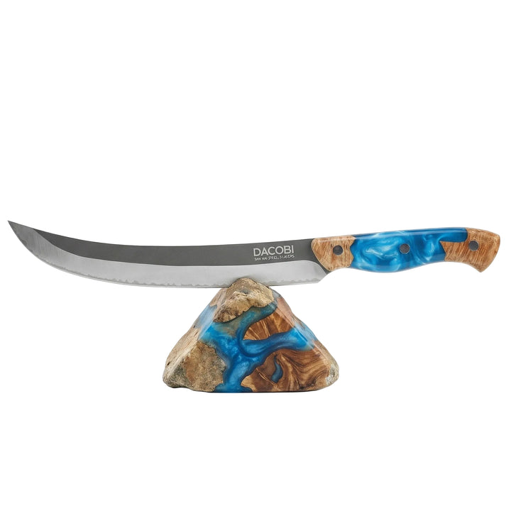 Mäsiarsky nôž C57, San Mai oceľ, 25 cm