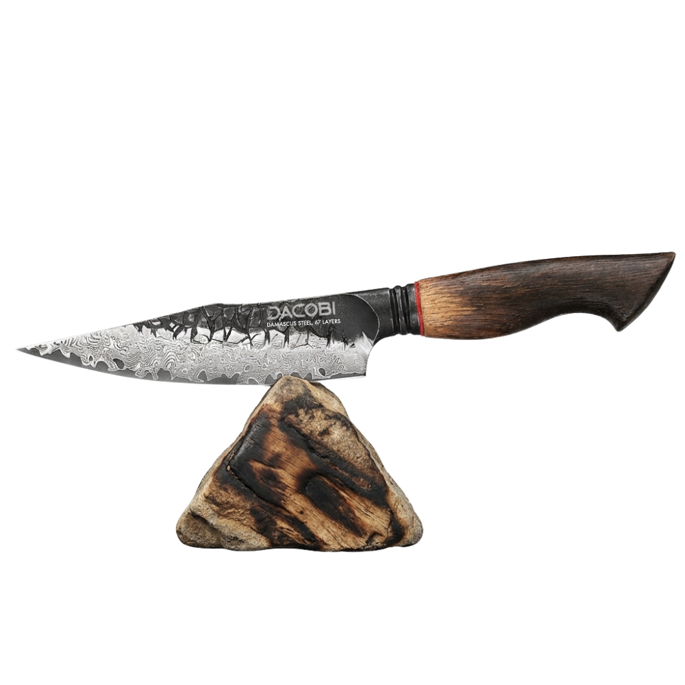 Univerzálny nôž C63, Damašková oceľ, 14 cm