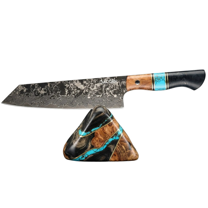 Nôž Kiritsuke C68, Damašková oceľ, 20.5 cm