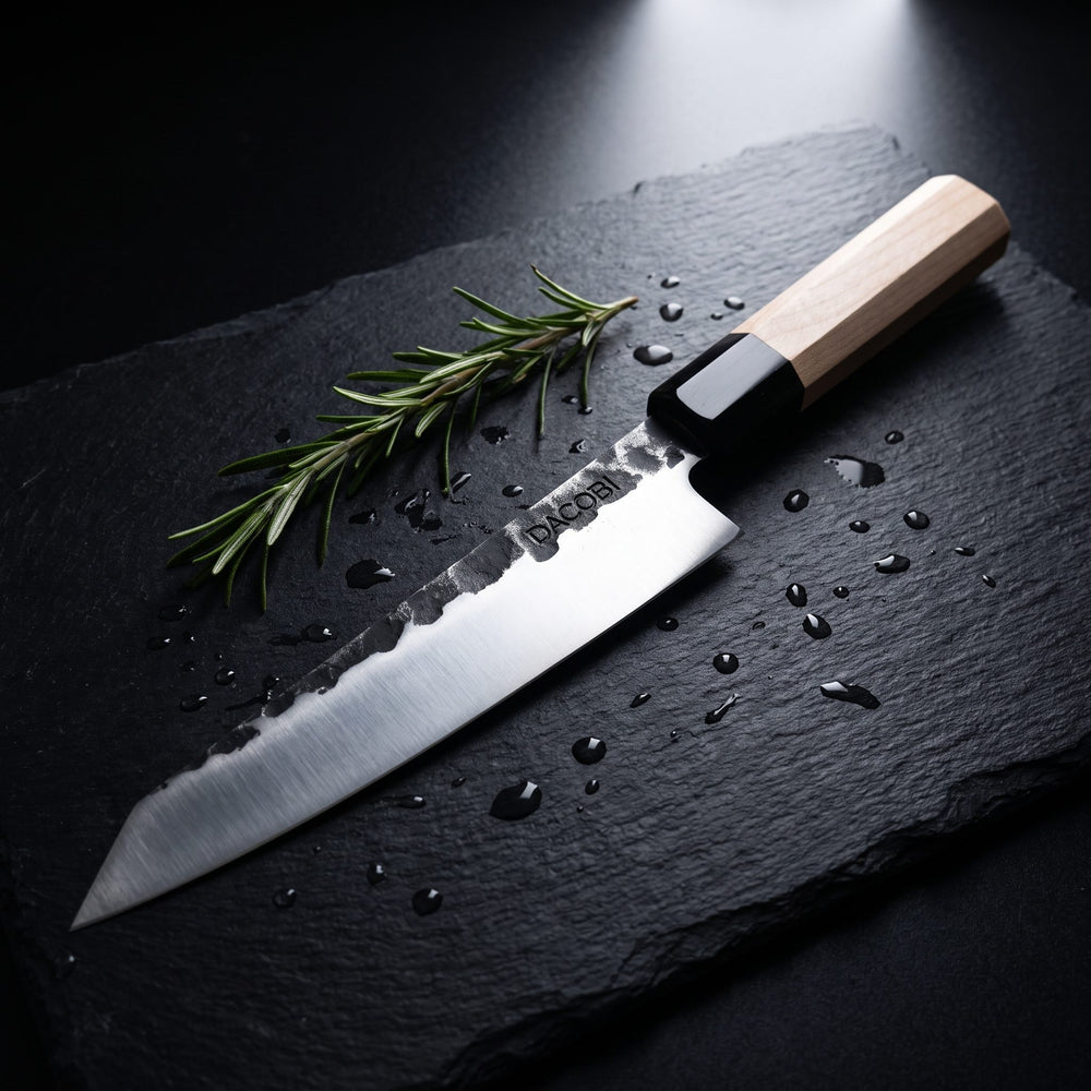 Rukoväť z javorového dreva noža Honesuki Tsuchime
