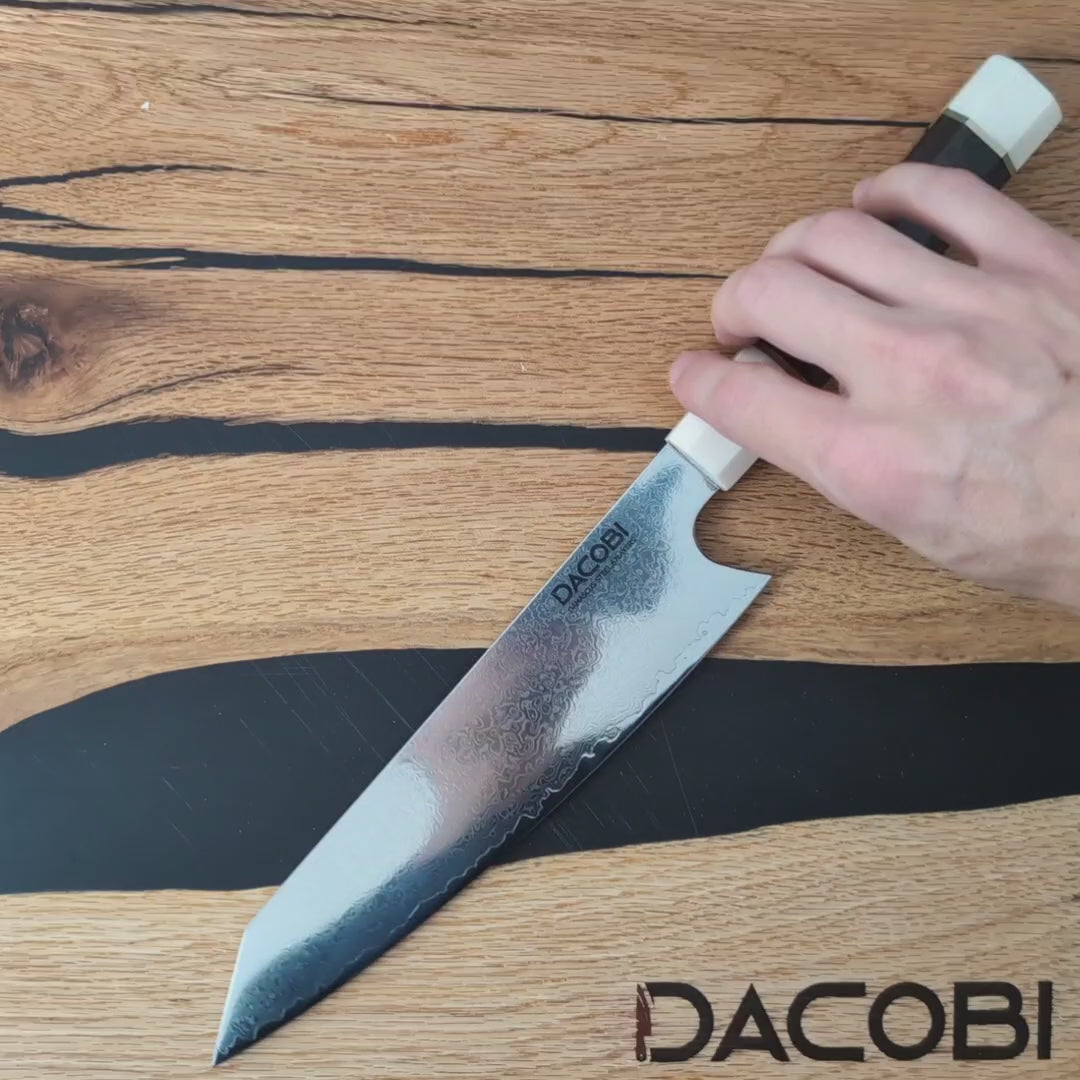 Nôž Kiritsuke C13, damašková oceľ